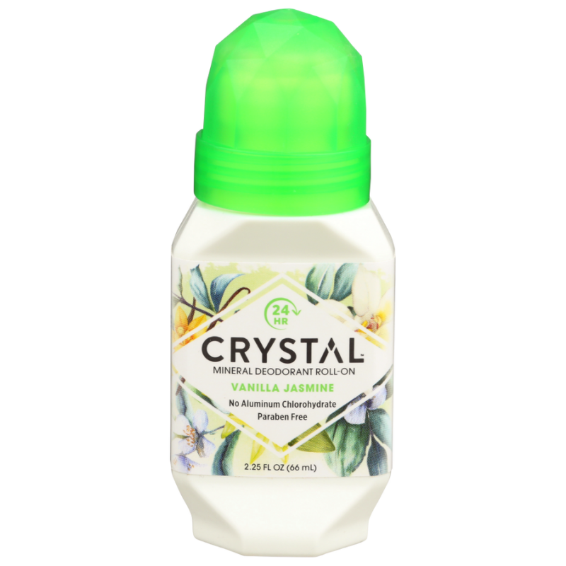Crystal Essence Mineral Deodorant Roll On, Vanilla Jasmine 2.25 Oz by Pasteur Pharmacy
