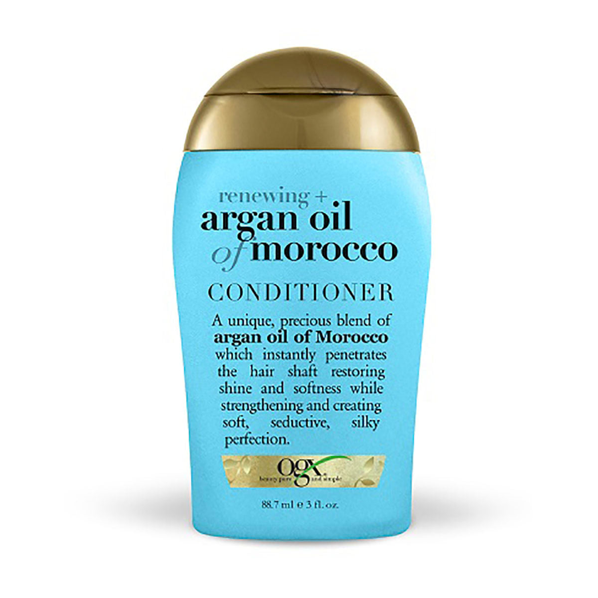 OGX Renewing + Argan Oil Of Morocco Conditioner 3 Fl. Oz. Bottle by Pasteur Pharmacy