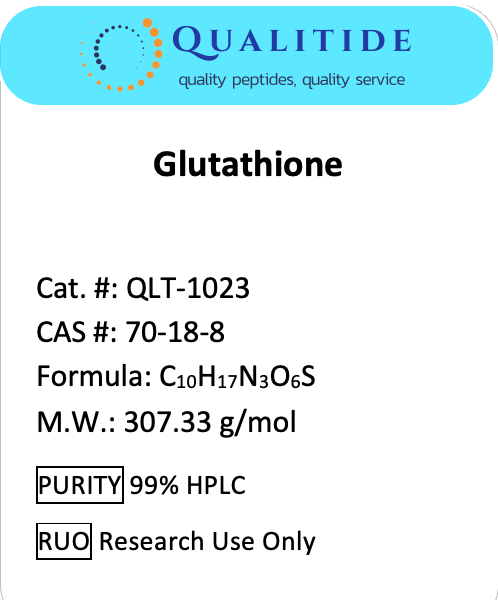Antioxidant Peptide Glutathione (GSH)