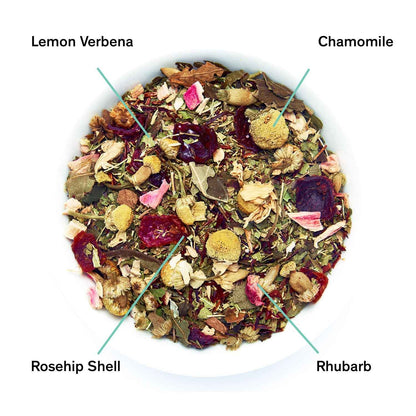 Days of Heaven - Rhubarb Verbena Chamomile Tea (Caffeine Free)