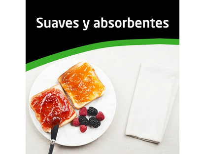 SERVILLETAS DE PAPEL SCOTT BLANCA CUADRADA 100 HOJAS  DestGlow