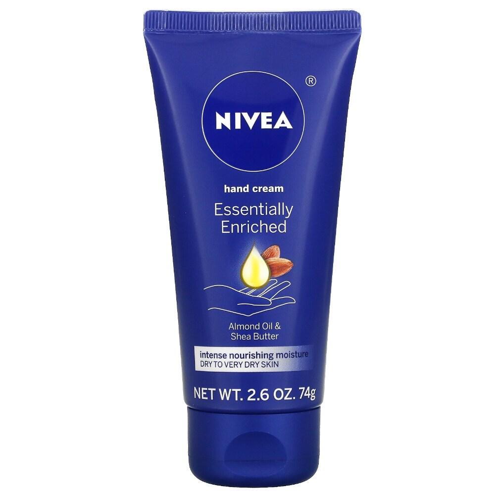Nivea Essentially Enriched Hand Cream, Almond Oil Shea Butter, 2.6 Oz by Pasteur Pharmacy