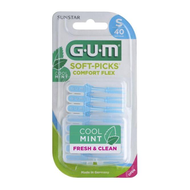 GUM Cool Mint Soft-Picks Comfort Flex S 40 by Pasteur Pharmacy