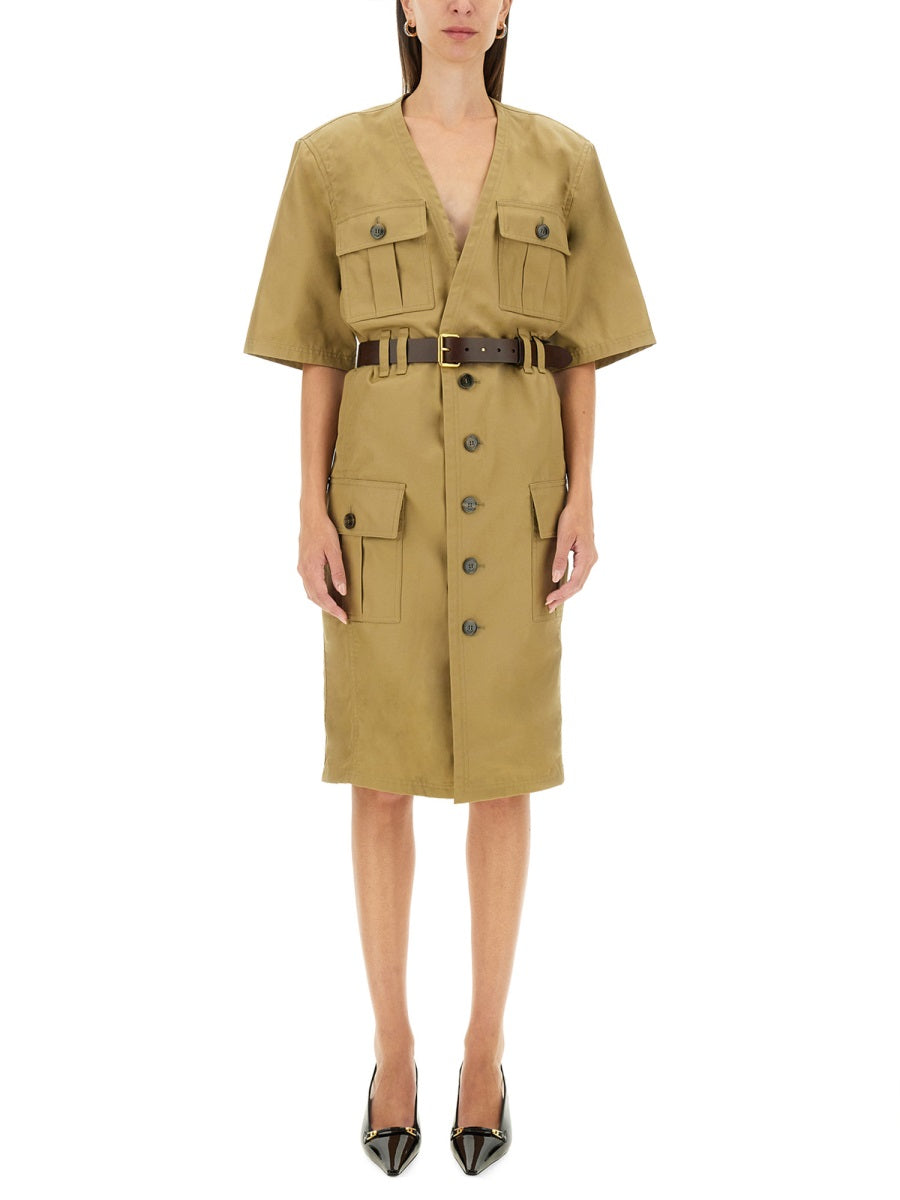 Saint Laurent Women "Saharienne" Dress by Luosophy