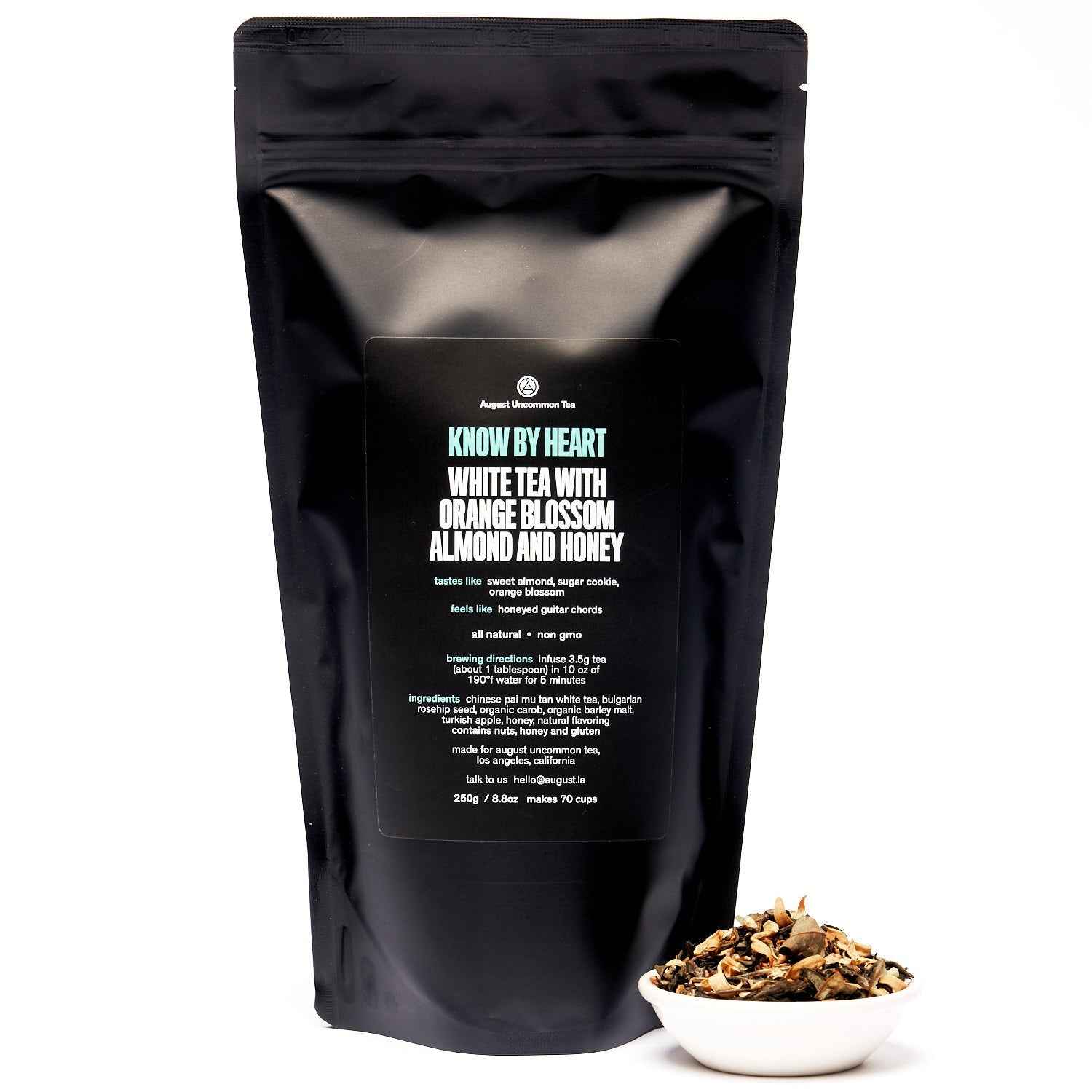 Know by Heart - Orange Blossom Almond White Tea