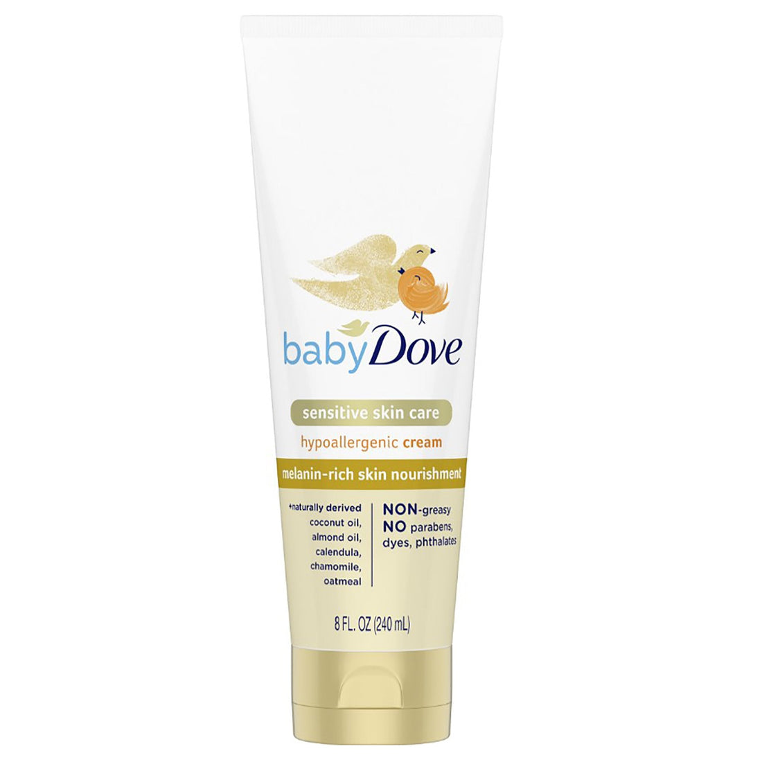 Baby Dove Sensitive Skin Care Hypoallergenic Cream, 8 Oz by Pasteur Pharmacy