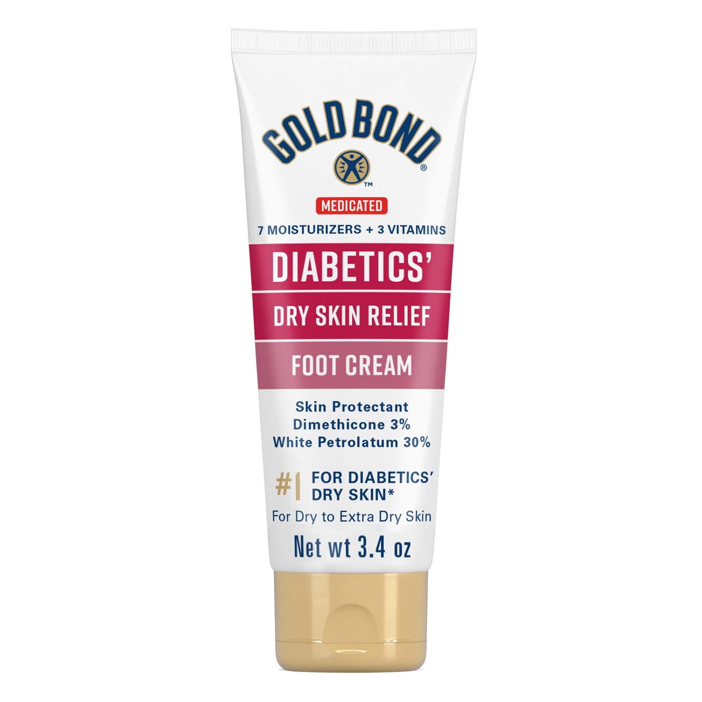 Gold Bond Ultimate Diabetic Dry Skin Relief Foot Cream - 3.4 Oz by Pasteur Pharmacy