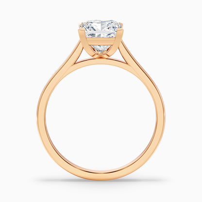 Frey 1.5 Carat Princess Cut Solitaire Lab Grown Diamond Ring in 925 Sterling Silver
