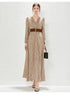 Real Shot New Temperament Goddess Printed Waist Length Dress French Dress by Ragazza