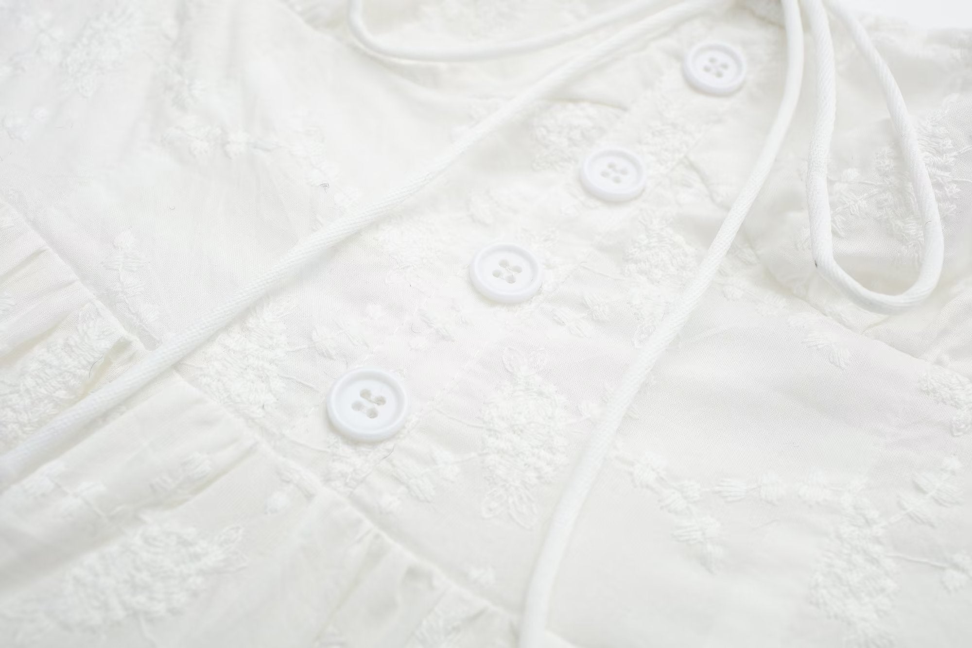 Pure Dignified White Dress Summer Lady Square Collar Mid Length Dress Women by Ragazza