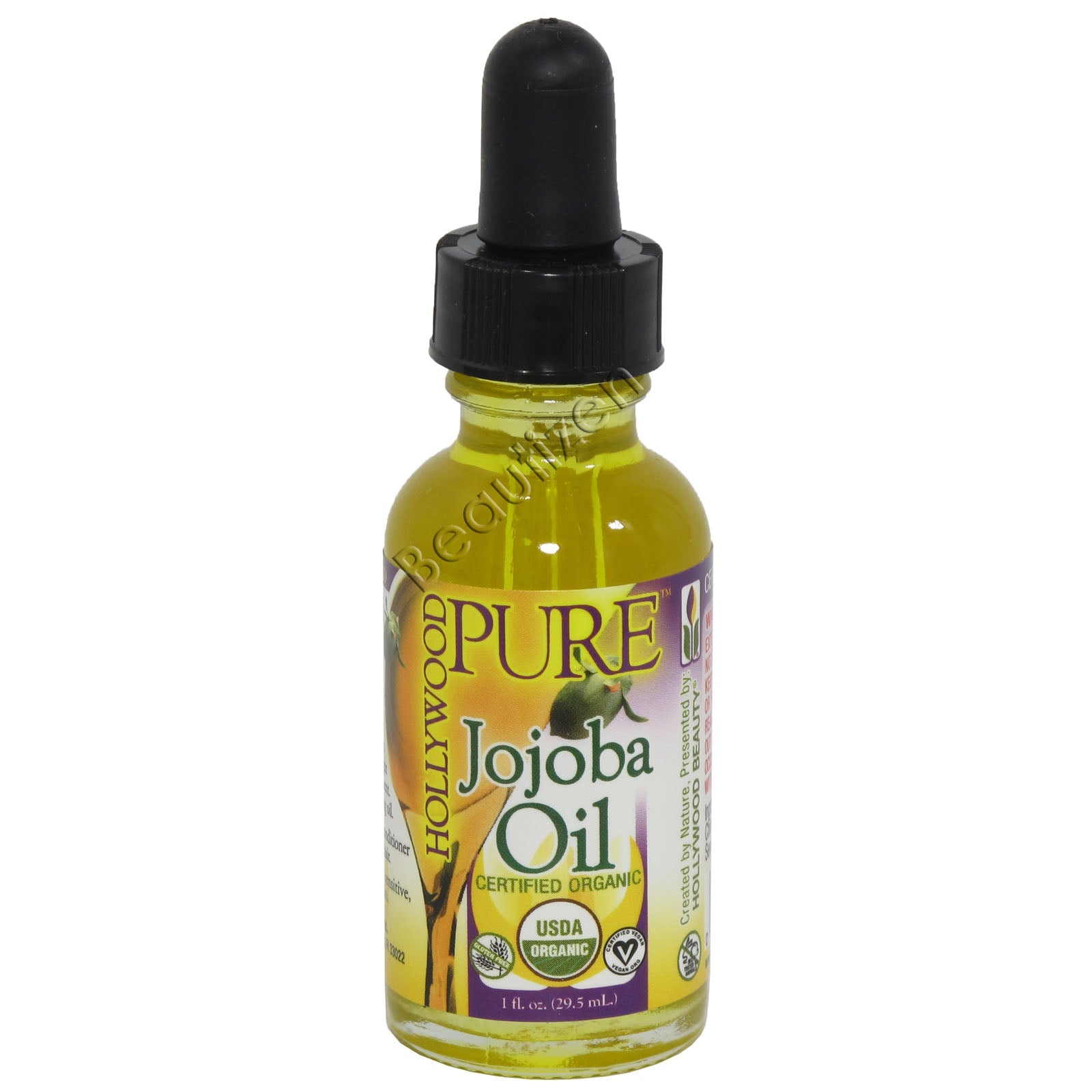 Hollywood Beauty Pure Organic Jojoba Oil, 1 Oz by Pasteur Pharmacy