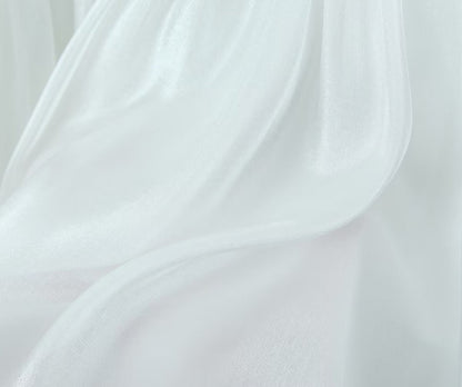 Women White Sexy Tulle Dress Summer Sexy Pleated Tube Top Cami Dress by Ragazza