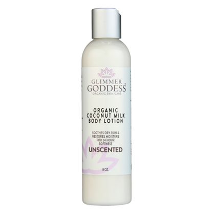 Organic Coconut Milk Body Lotion - Vegan Moisturizer with Virgin Coconut Oil