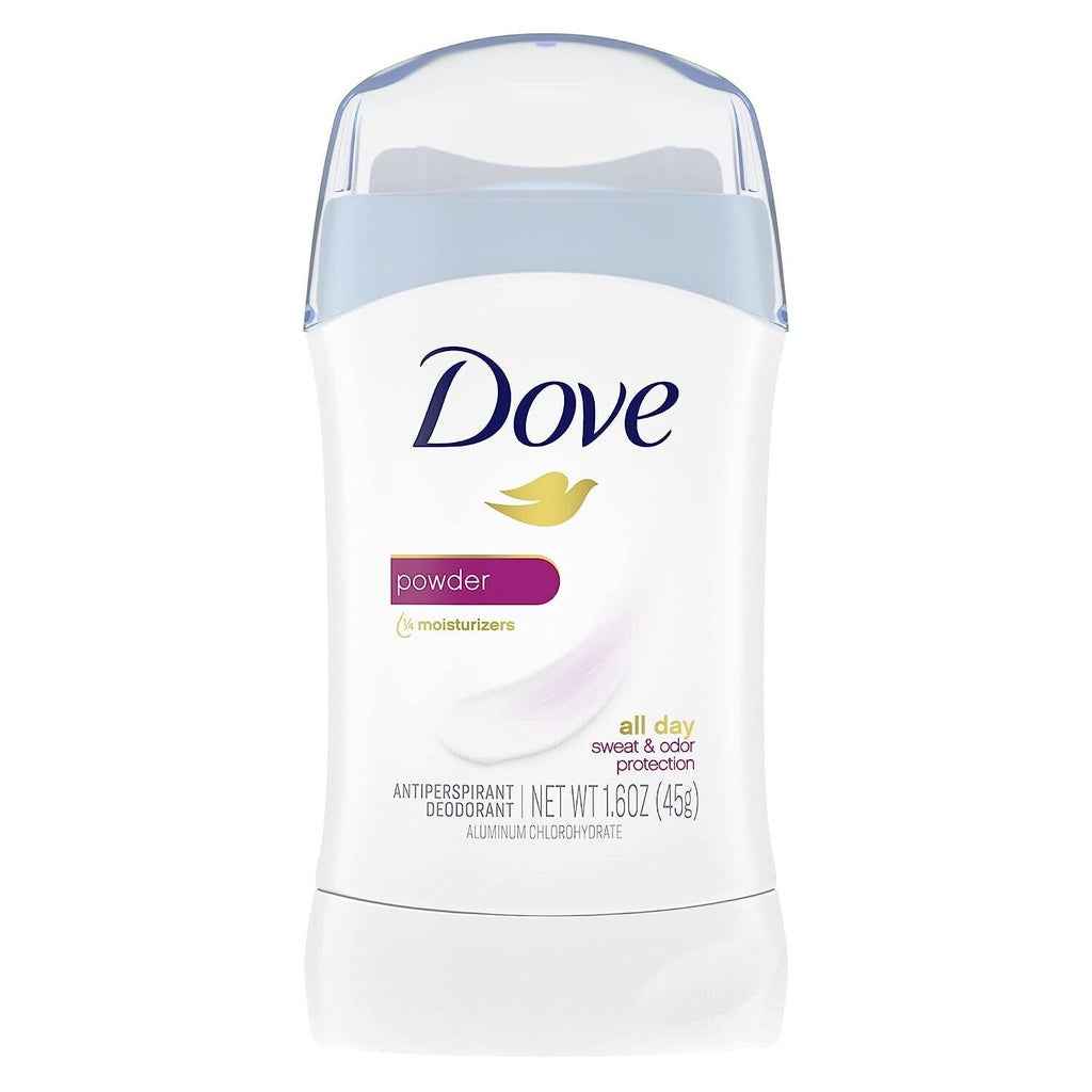 Dove Powder Invisible Solid Antiperspirant Deodorant Stick 1.6oz
