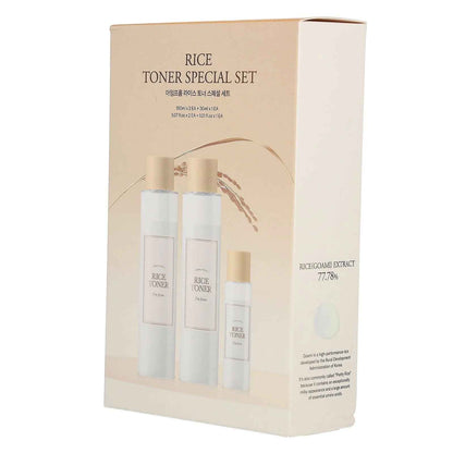 Rice Toner Special Set, 3 Pieces
