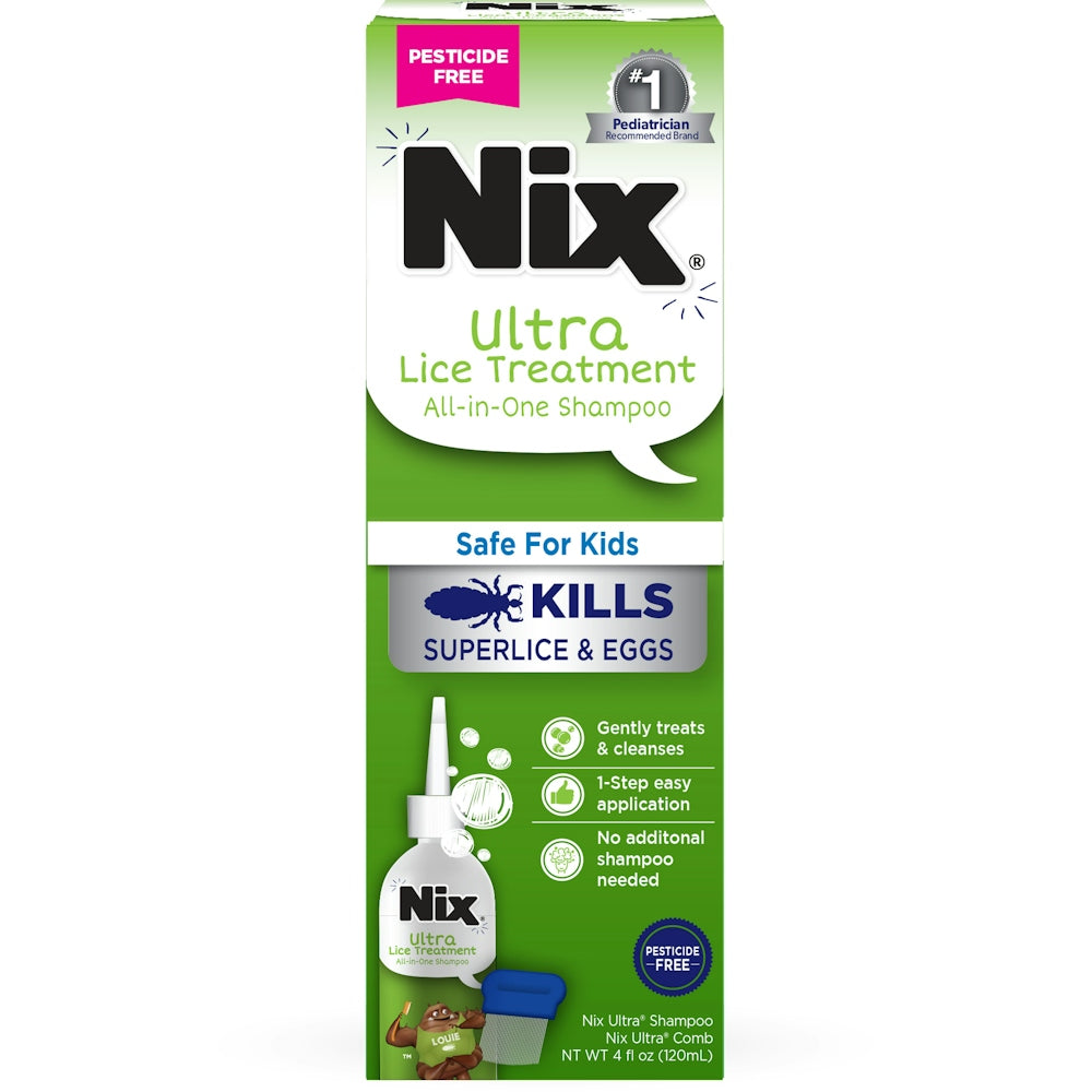 Nix Ultra All-In-One-Shampoo Lice Treatment Kit 1 Ea by Pasteur Pharmacy