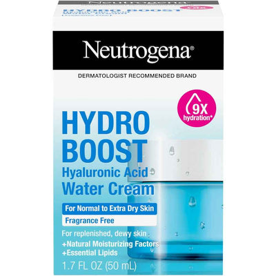 Neutrogena Water Cream, Hydro Boost, Fragrance Free 1.7 Fl Oz
