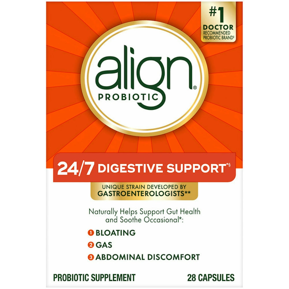 Align Probiotic Daily Digestive Health Supplement Capsules by Pasteur Pharmacy