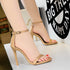 Summer Simple Stiletto Heel Ankle Strap High Heels Sexy Nightclub Sandals Women Shoes  DestGlow