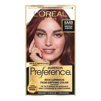 Superior Preference L'Oreal Paris Warmer 5MB Medium Auburn Hair Color 1