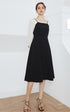Women Element Spring Autumn Elegant Slimming Dress Elegant Office False Two-Piece Patchwork Dress for Women by Ragazza