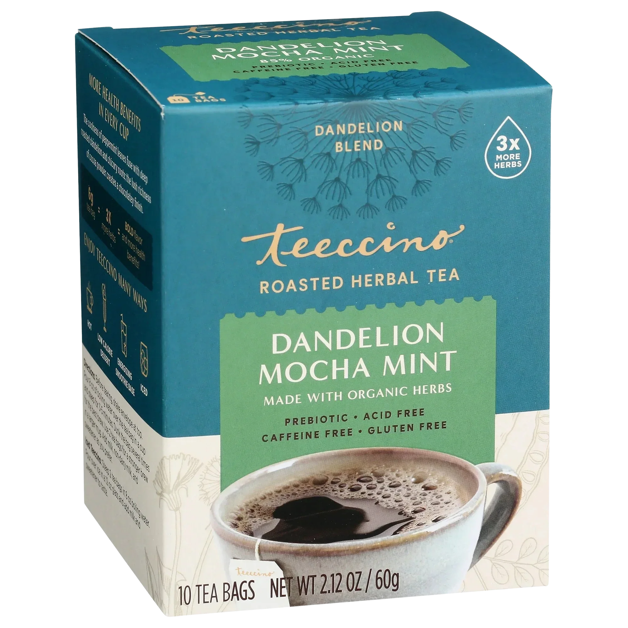 Dandelion Mocha Mint Roasted Herbal Tea