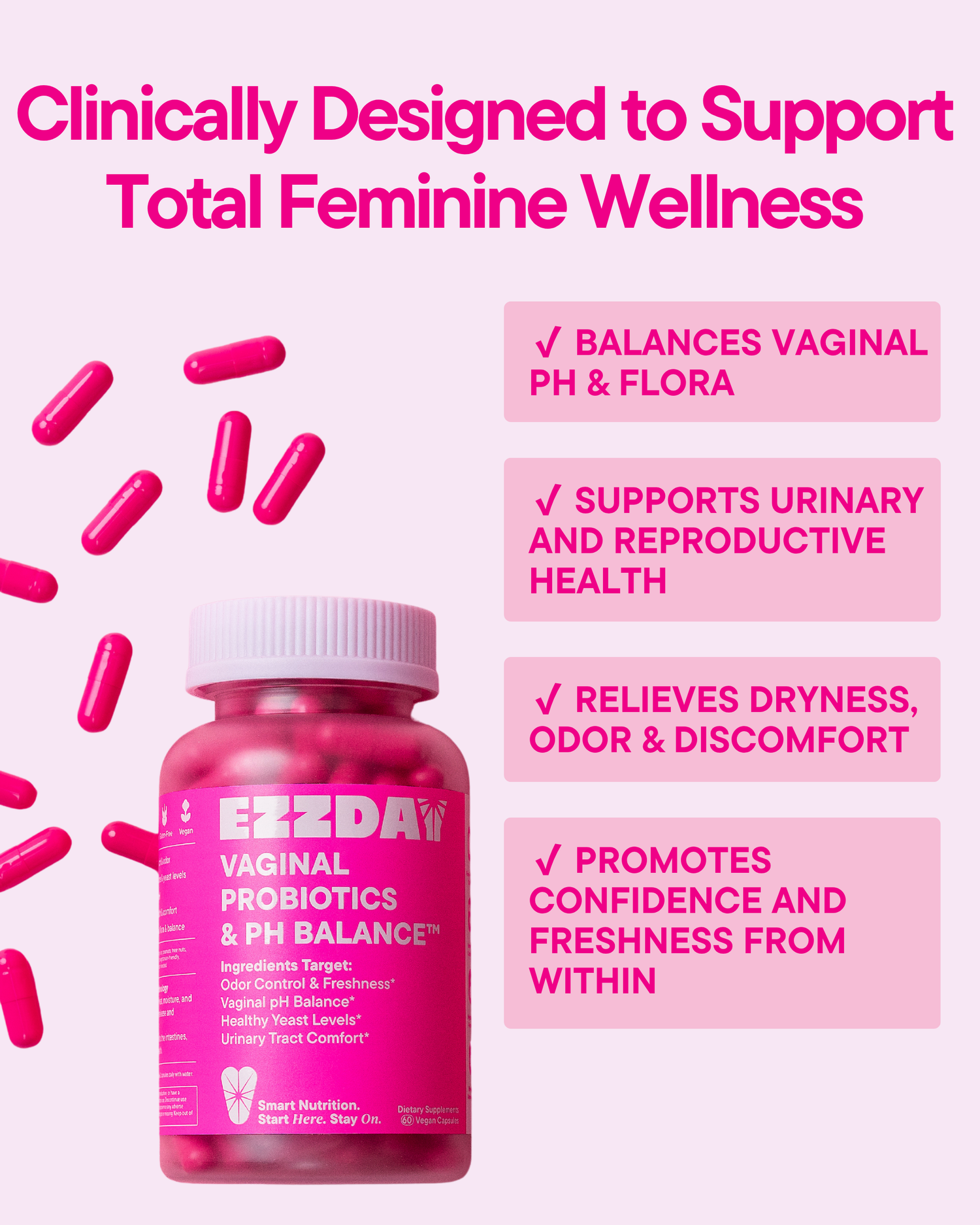Vaginal Probiotics &amp; pH Balance™  DestGlow