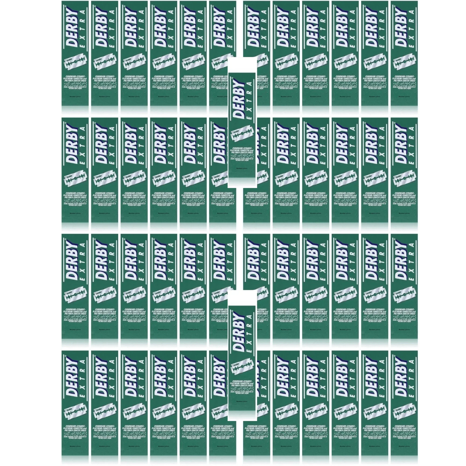 Derby Double Edge Razor Blades 100Pcs