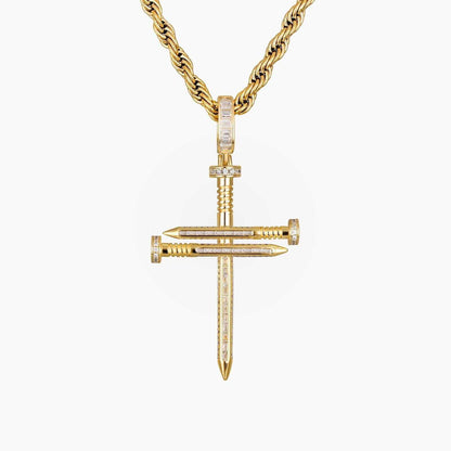 Nail Cross Pendant - DestGlow