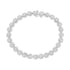 14K White Gold 3-3/4 Cttw Round-Brilliant Cut Diamond 7-1/4" Round Cluster Links Tennis Bracelet (I-J Color, SI2-I1 Clarity) by Bids.com