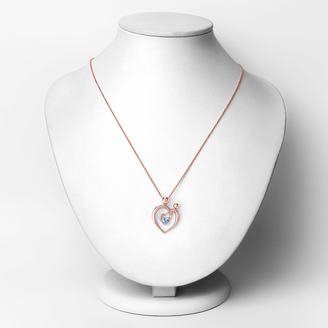 0.28 Carat Genuine Swiss Blue Topaz .925 Sterling Silver Pendant by Bids.com