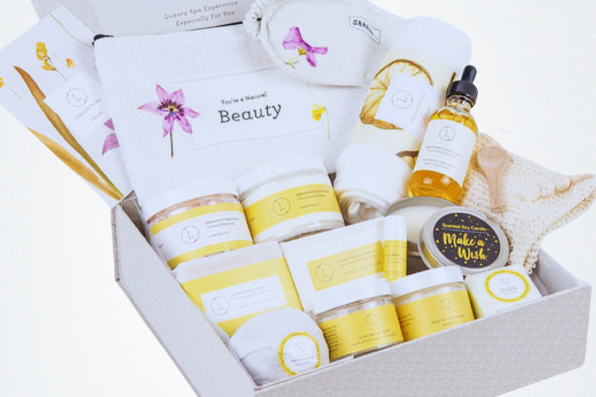 Cheer up Citrus Sunshine Gift Basket, Natural Care Package, Recovery Gift, New home gift, Attention Gift