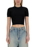 Balenciaga Women Cropped Shirt by Luosophy