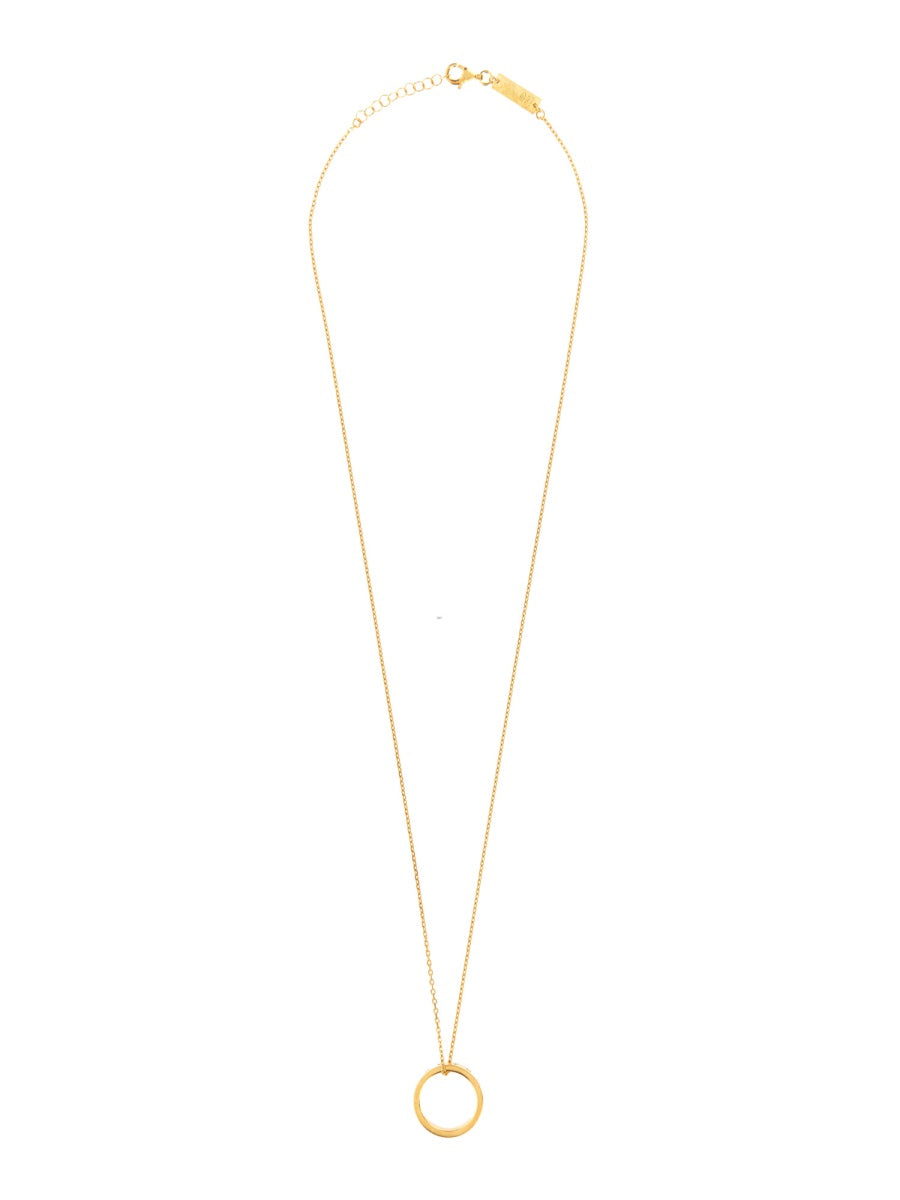 Maison Margiela Women Collana Con Anello Numerico by Luosophy