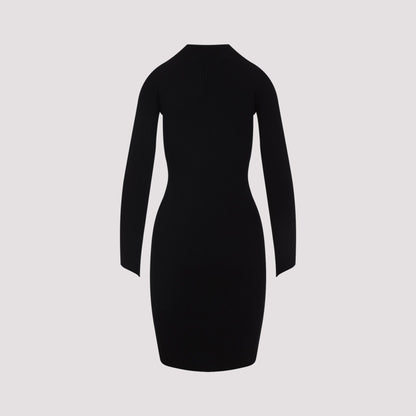 Courreges Circle Rib Mini Dress Women by Luosophy