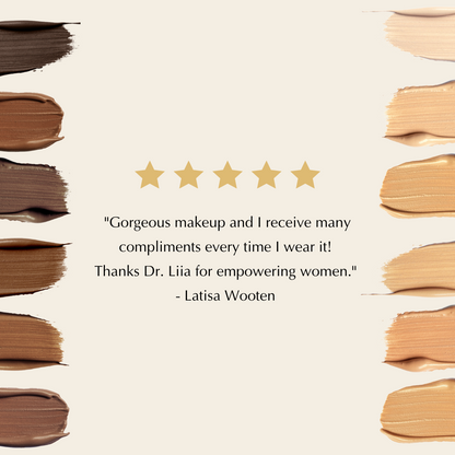 Breathable Full-Coverage Foundation – Dewy Finish, Hydrating, Vegan, Gluten-Free (SPF 15) by EpiLynx