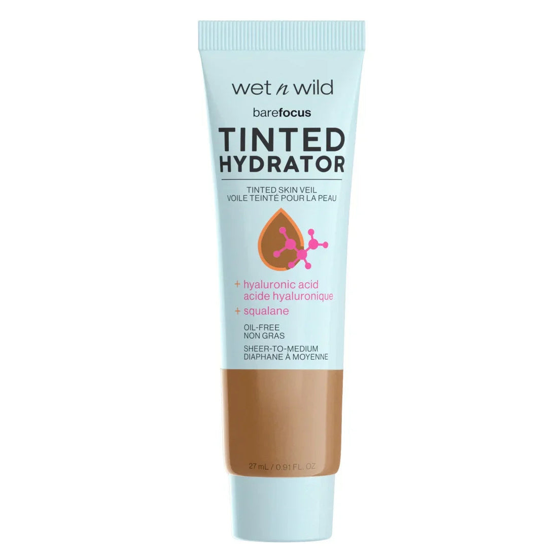 WET N WILD Bare Focus Tinted Hydrator Tinted Skin Veil - Deep 