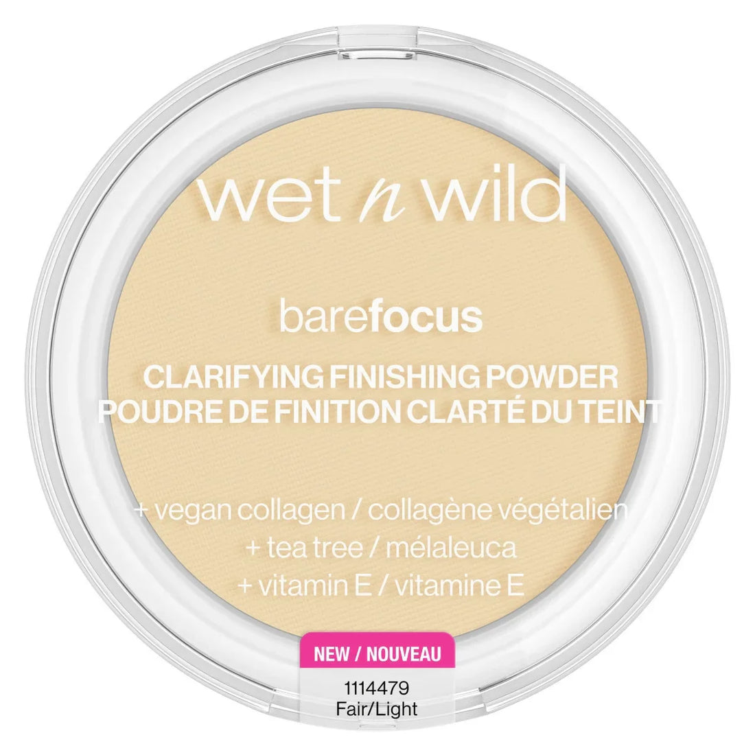 WET N WILD Bare Focus Clarifying Finishing Powder - Fair Light - DestGlow