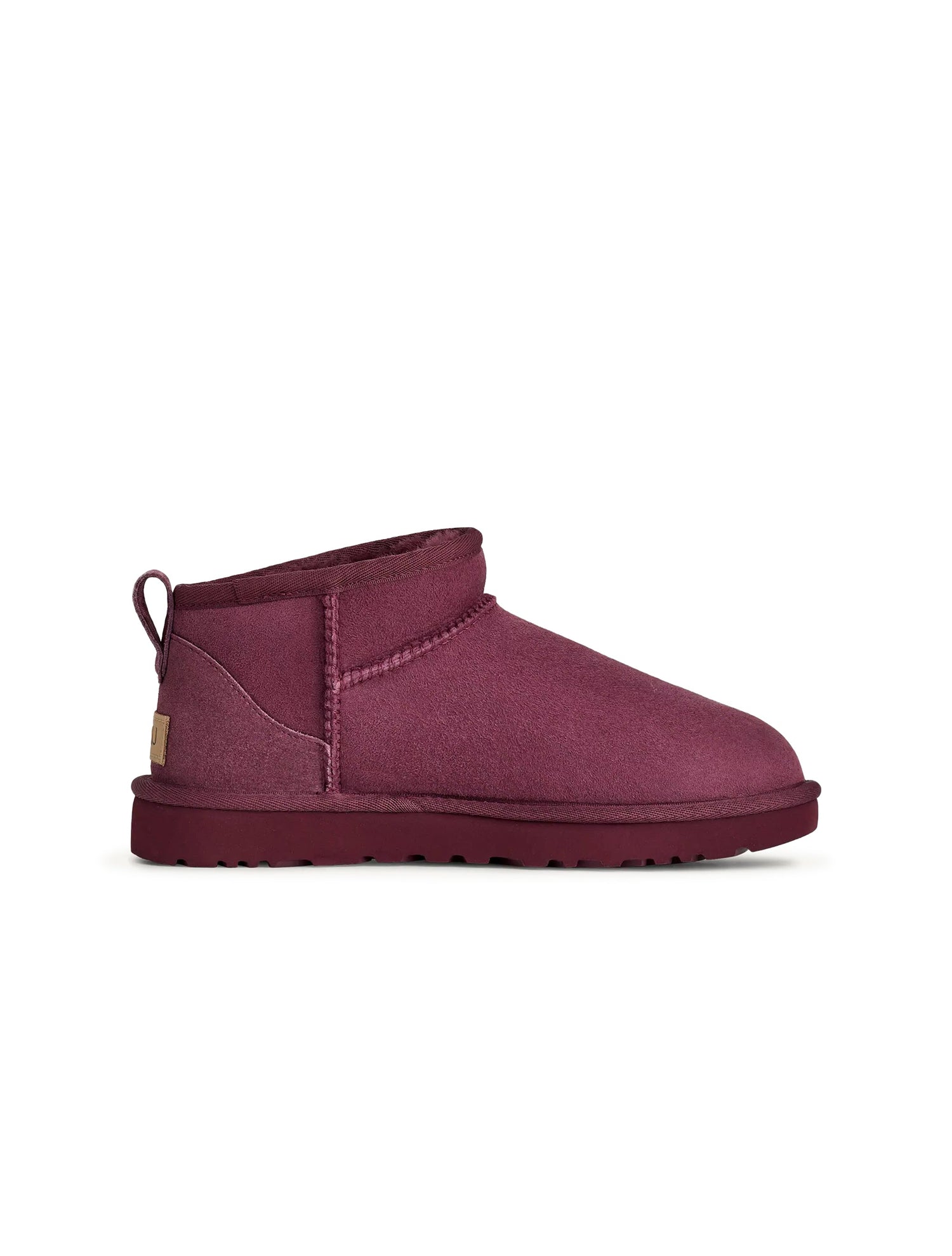 UGG Womens Classic Ultra Mini - Burnt Magenta by Denim Exchange