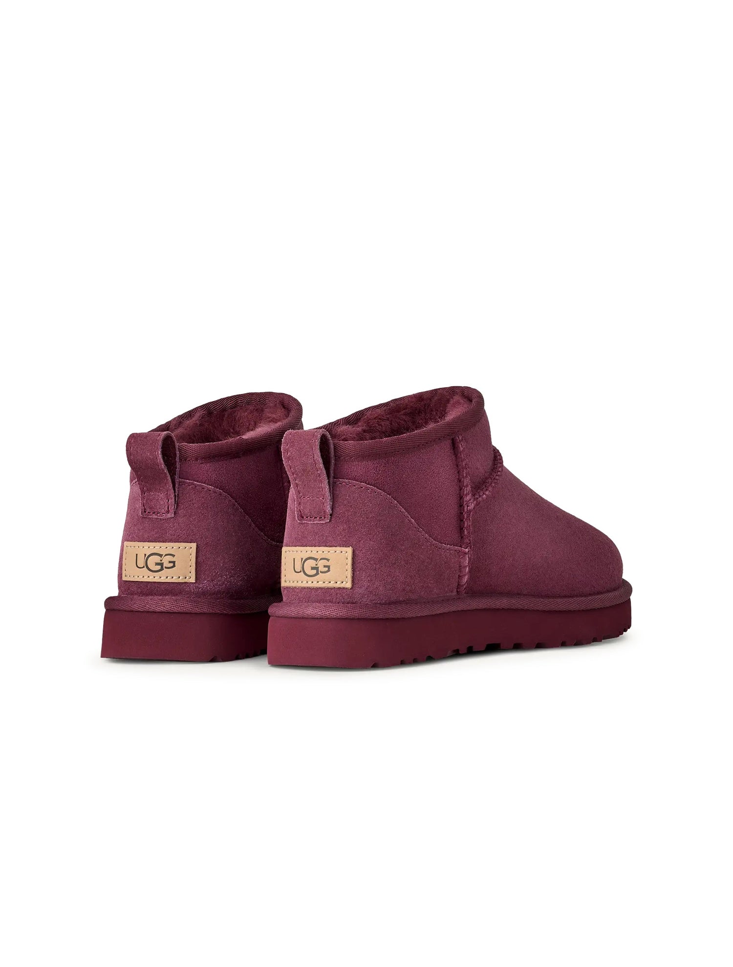 UGG Womens Classic Ultra Mini - Burnt Magenta by Denim Exchange
