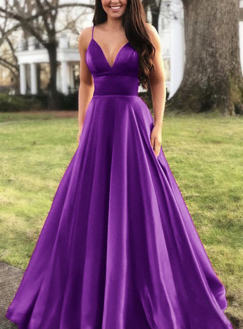 Summer Women Clothing Sexy V neck Dress Sling Solid Color Sleeveless Evening Dress by Ragazza