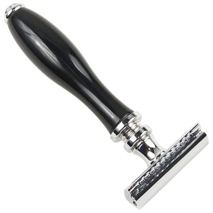 Parker 111B Black Resin Handle Safety Razor by Pasteur Pharmacy