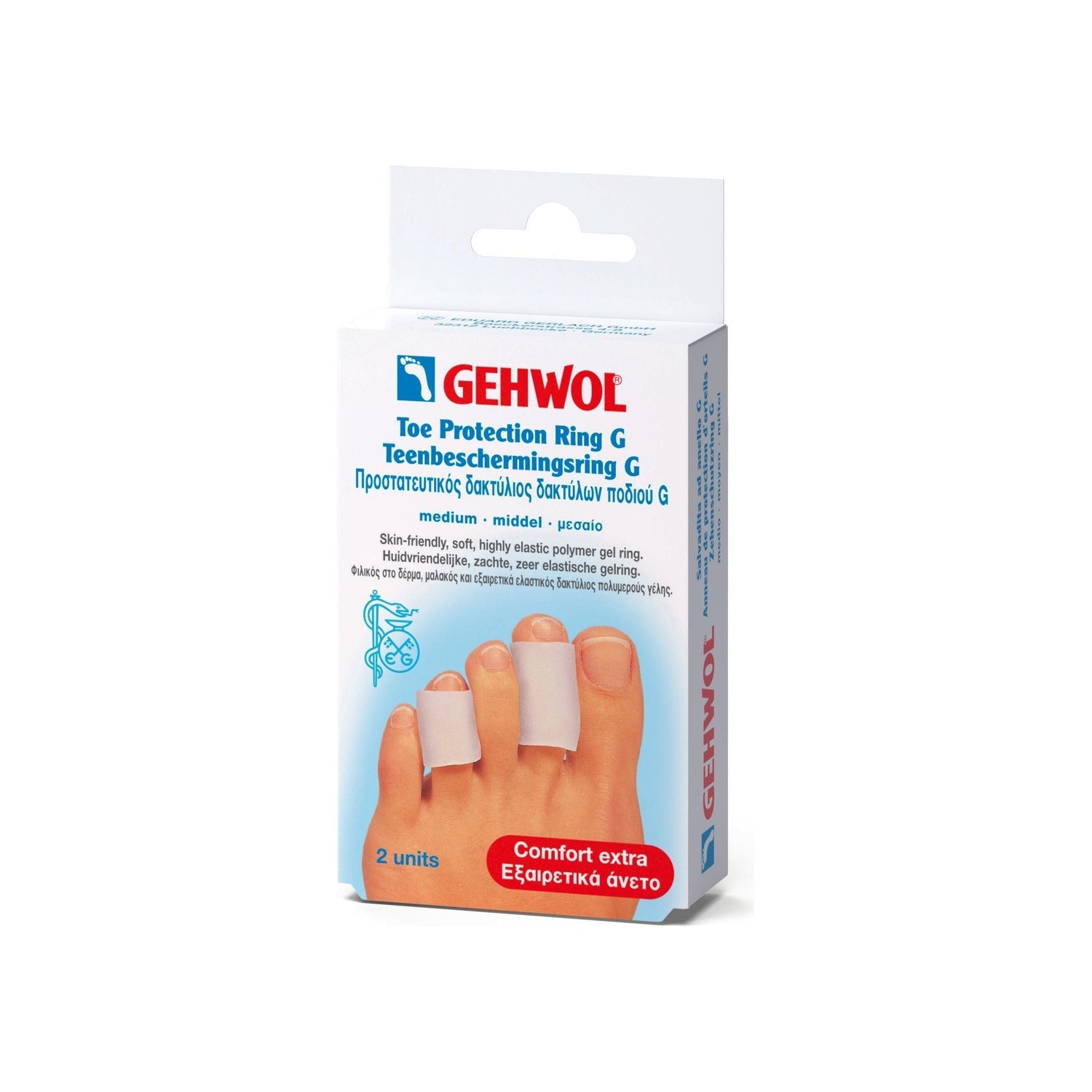 Gehwol Toe Protection Ring G Medium 2ct by Pasteur Pharmacy
