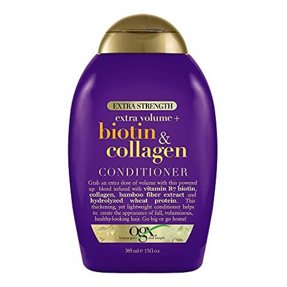 Ogx Biotin &amp; Collagen Extra Strength Conditioner - 385 Ml by Pasteur Pharmacy