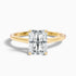 Daisy 1.5 Carat Radiant Cut Solitaire Lab Grown Diamond Ring in 14k Yellow Gold  DestGlow