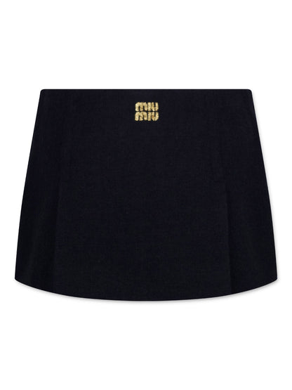 Miu Miu Women Tweed Miniskirt by Luosophy