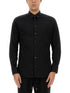 Dolce & Gabbana Men Gold Poplin Stretch Shirt by Luosophy
