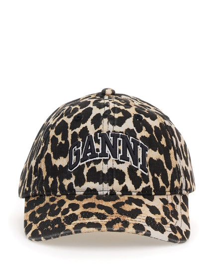 Ganni Women Baseball Hat With Logo by Luosophy