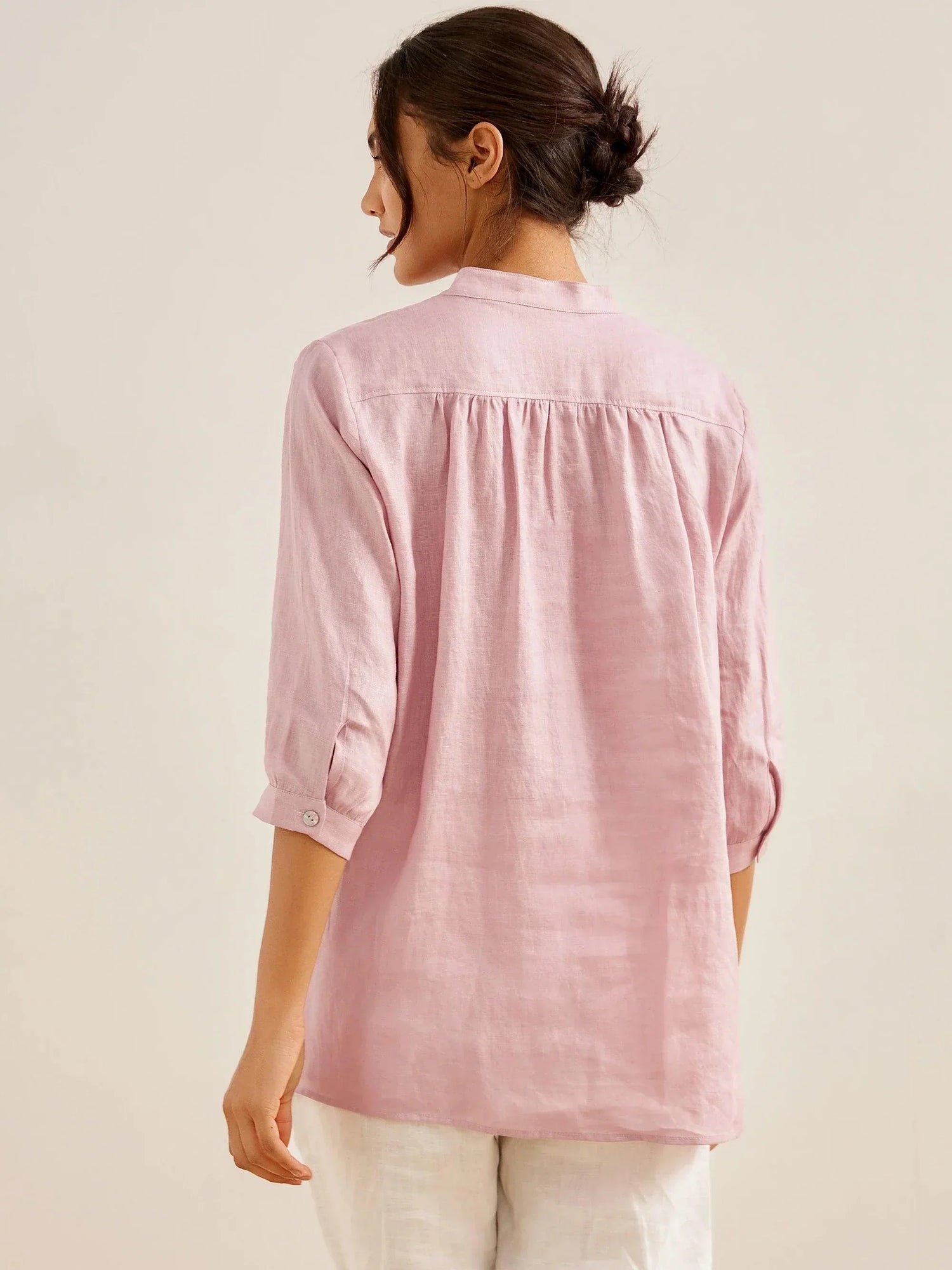 100% Linen Dress Shirt JOANNA by LINTICO