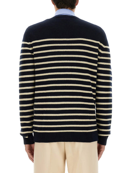 Valentino Men "Chez Valentine" Wool Sweater by Luosophy